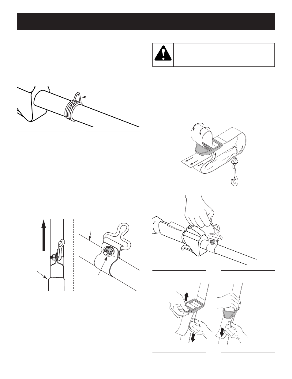 Warning, Assembly instructions | Troy-Bilt P/N 769-01473 User Manual | Page 9 / 48