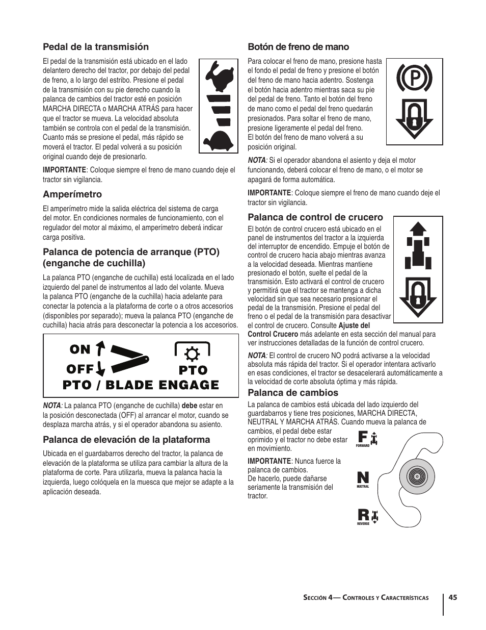 Troy-Bilt Bronco User Manual | Page 45 / 64