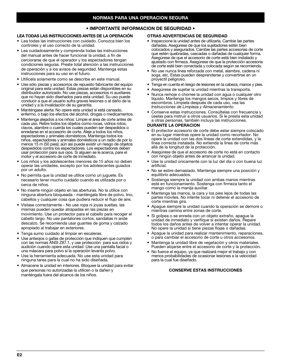 Troy-Bilt TBBT User Manual | Page 18 / 28