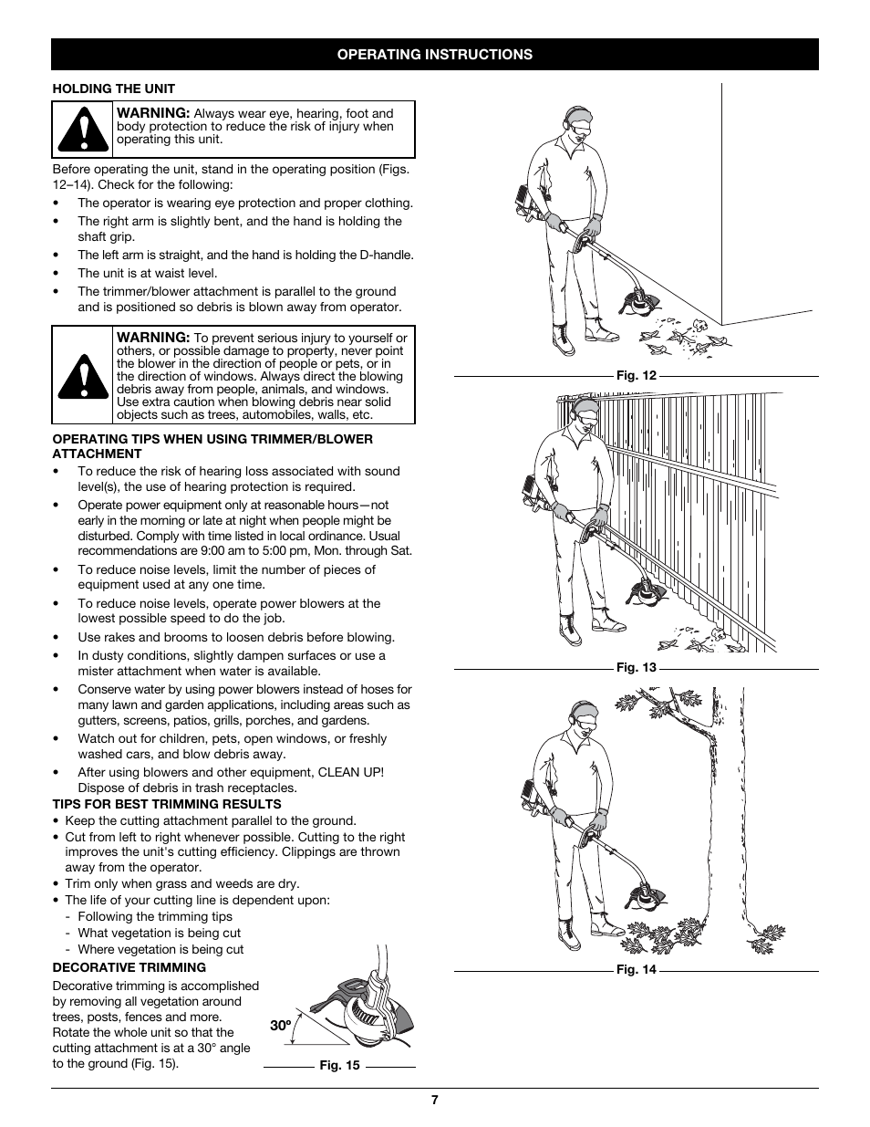 Troy-Bilt TB26TB User Manual | Page 7 / 52