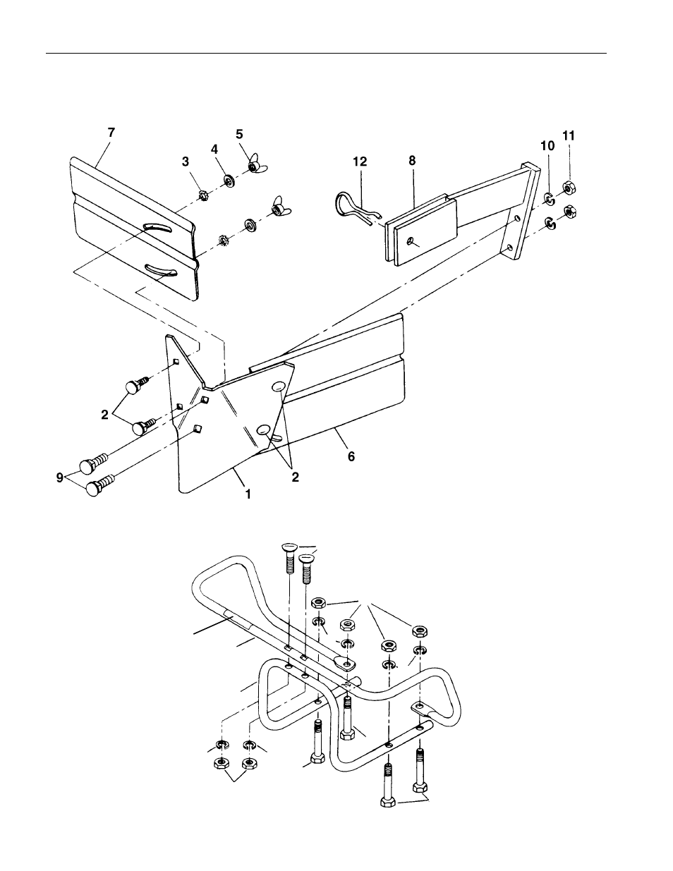 Troy-bilt, 16 hiller/furrower attachment bumper assembly | Troy-Bilt 12185 User Manual | Page 16 / 20