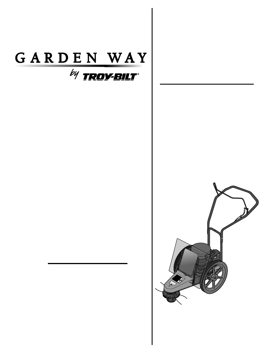 Troy-Bilt 52051 User Manual | 28 pages