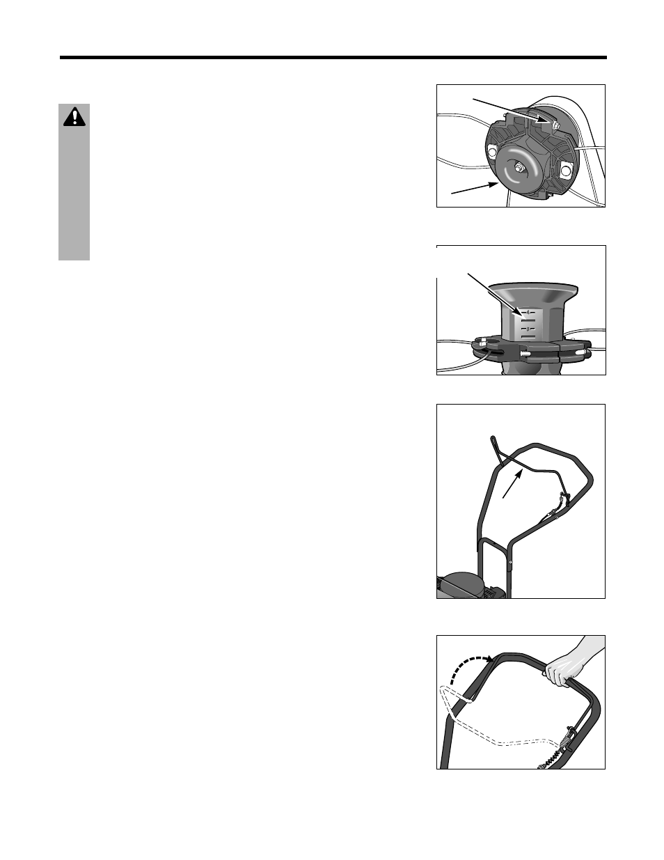 Caution | Troy-Bilt 52051 User Manual | Page 10 / 28