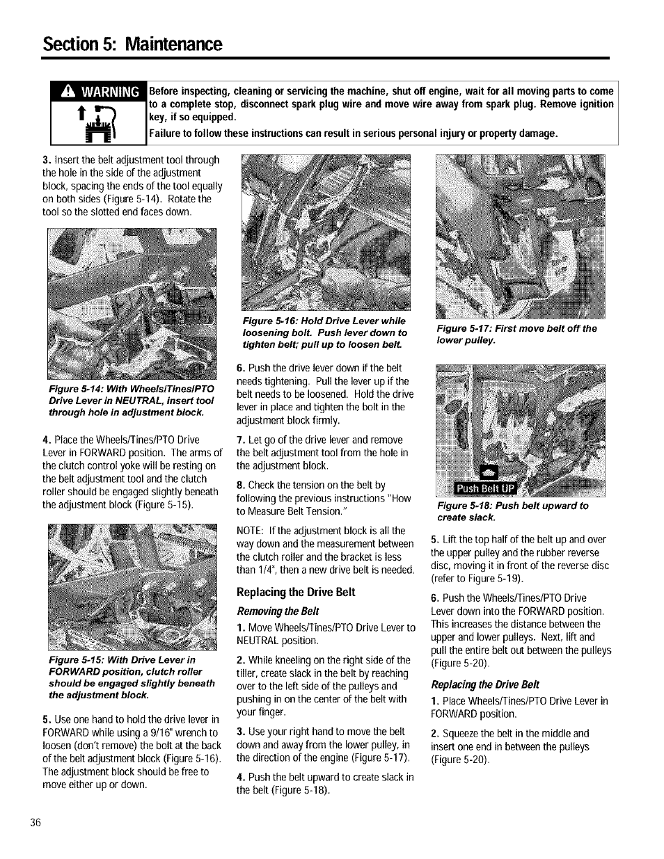 Troy-Bilt 12090 User Manual | Page 36 / 64