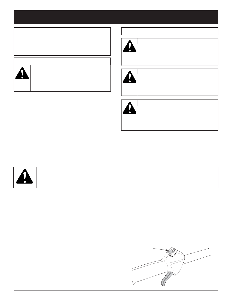 Avertissement, Danger, Mise en garde | Alerte de sécurité, Importantes consignes de sécurité, Consignes de sécurité | Troy-Bilt TBBC User Manual | Page 19 / 48