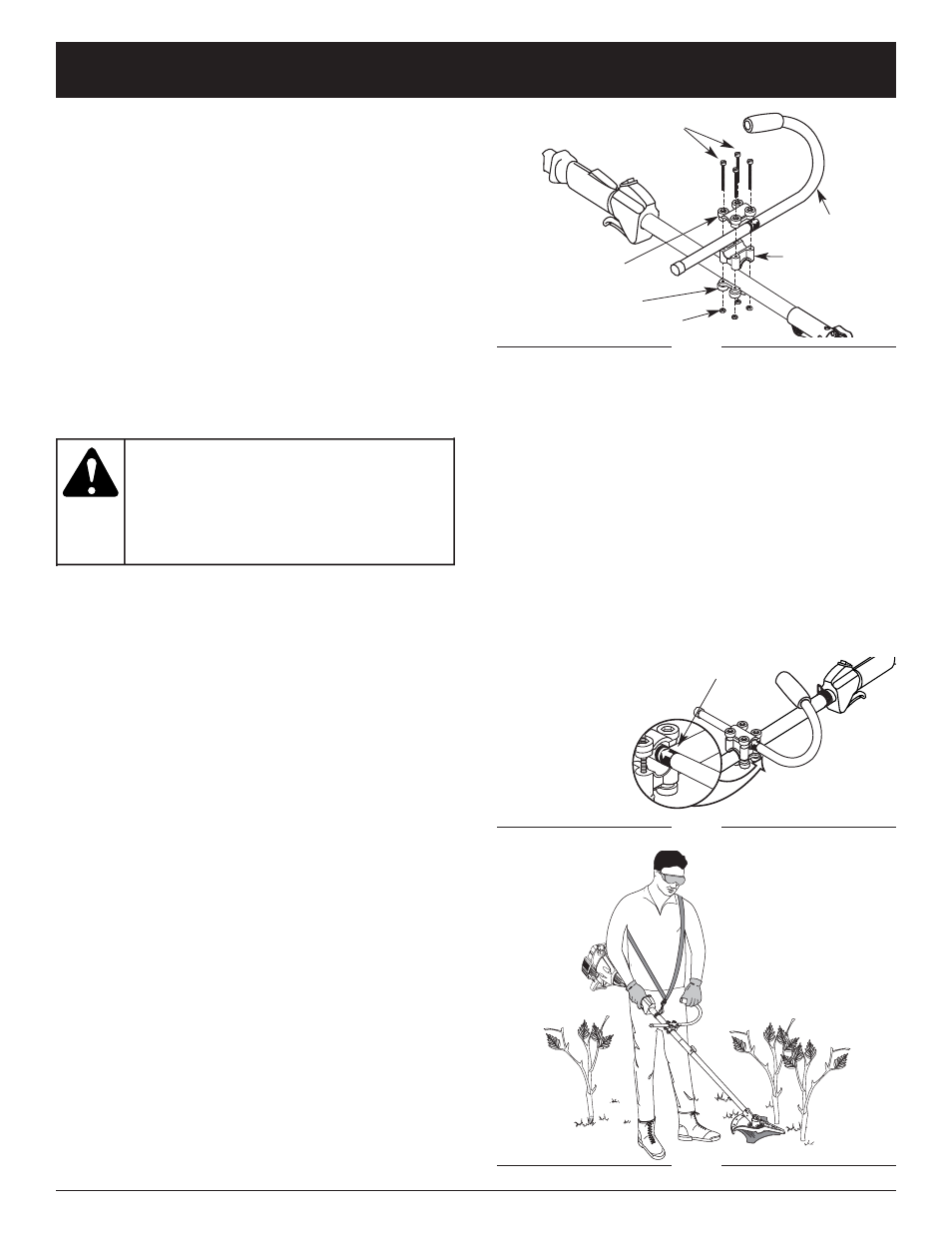 Avertissement, Instructions de montage | Troy-Bilt TBBC User Manual | Page 24 / 48