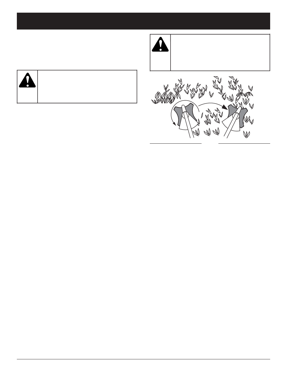 Avertissement, Mode d'emploi | Troy-Bilt TBBC User Manual | Page 28 / 48