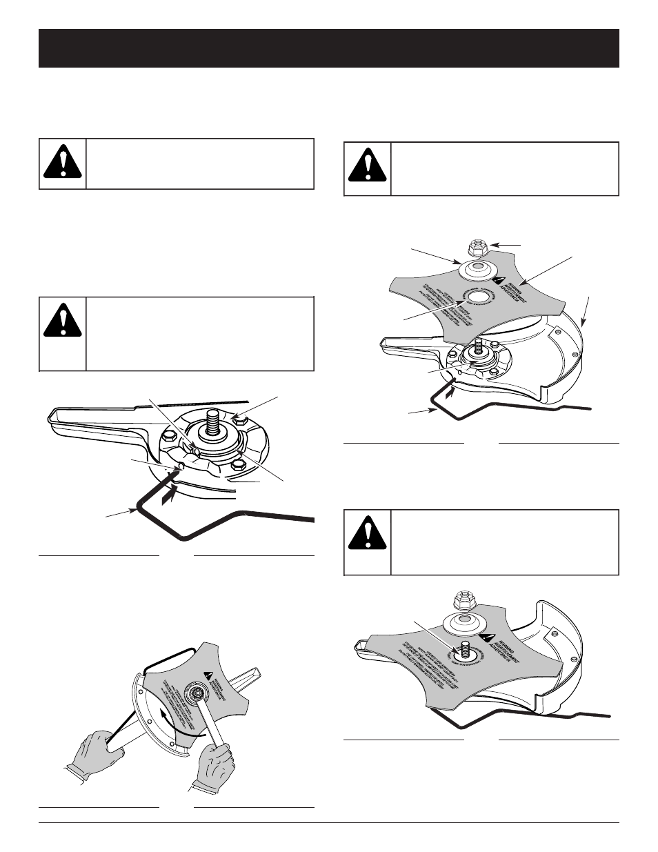 Avertissement, Instructions de montage | Troy-Bilt TBBC User Manual | Page 29 / 48