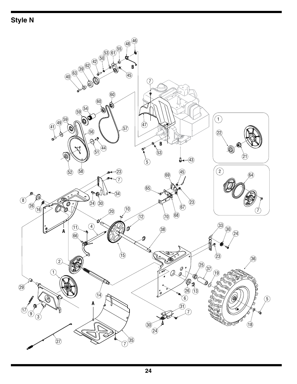Style n | Troy-Bilt STORM Series User Manual | Page 24 / 28