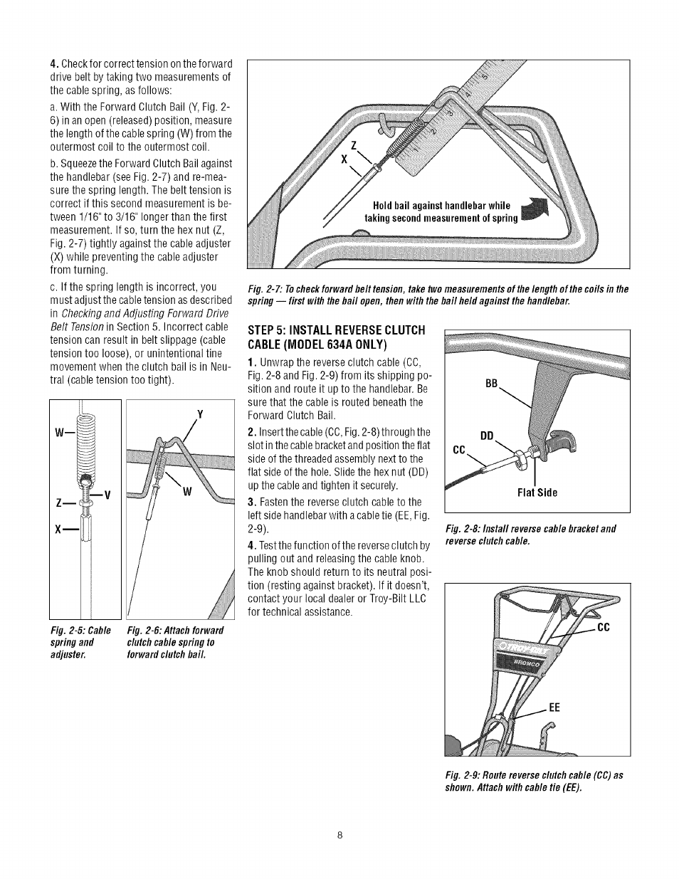 Troy-Bilt TUFFY 1634A User Manual | Page 8 / 32