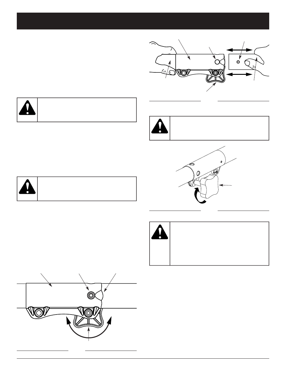 Precaucion, Advertencia, Instrucciones de operación | Troy-Bilt P/N 769-00485A User Manual | Page 28 / 32
