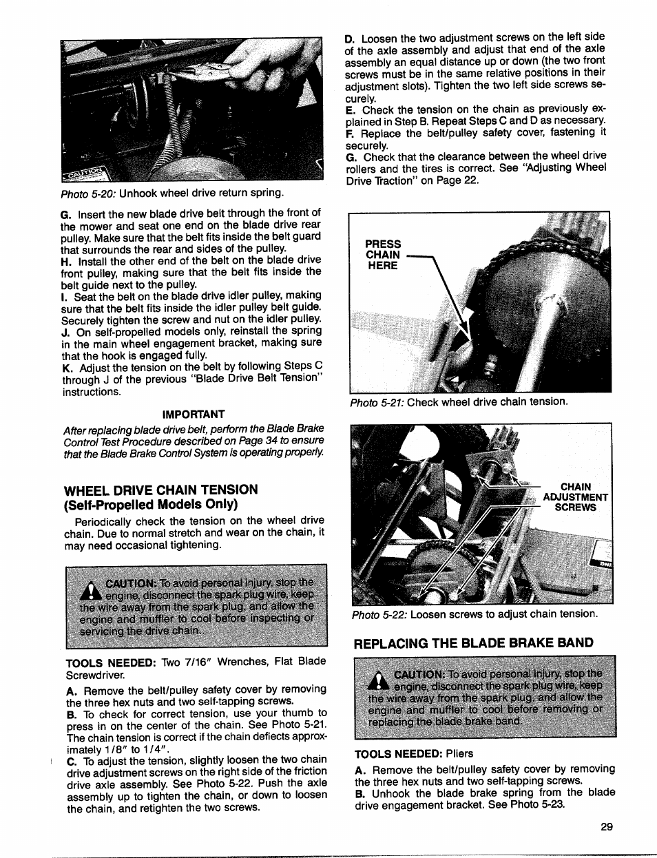 Important | Troy-Bilt 1900678 User Manual | Page 31 / 40