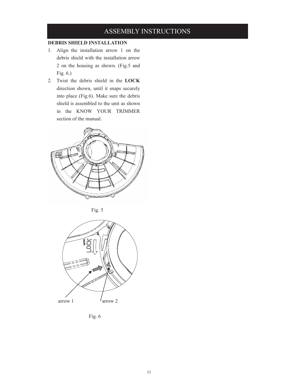 Assembly instructions | Troy-Bilt TB495 User Manual | Page 11 / 60