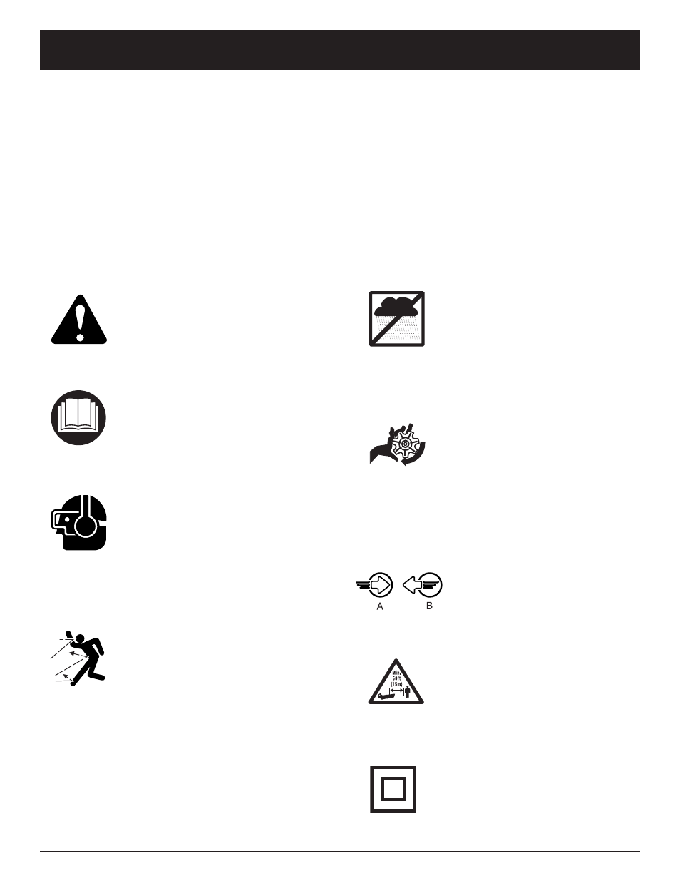 Avertissement, Conserver ces instructions, Consignes de sécurité | Troy-Bilt TB125QS User Manual | Page 23 / 56