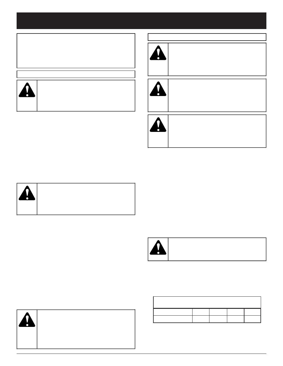 Warning: • important safety instructions, Warning, Danger | Caution, Safety alert, Rules for safe operation, Read all instructions | Troy-Bilt TB125QS User Manual | Page 3 / 56