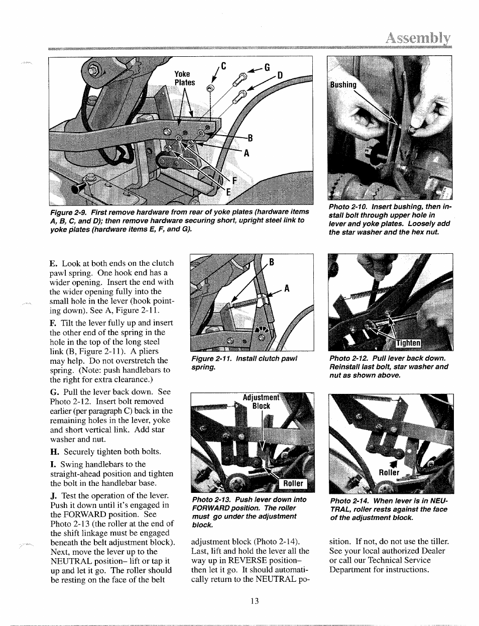 Troy-Bilt 12087 User Manual | Page 13 / 68