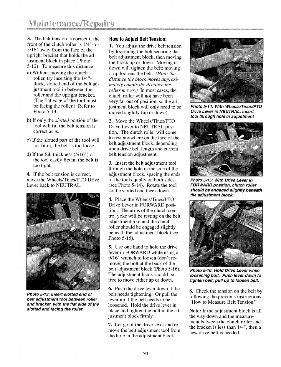 Troy-Bilt 12087 User Manual | Page 50 / 68