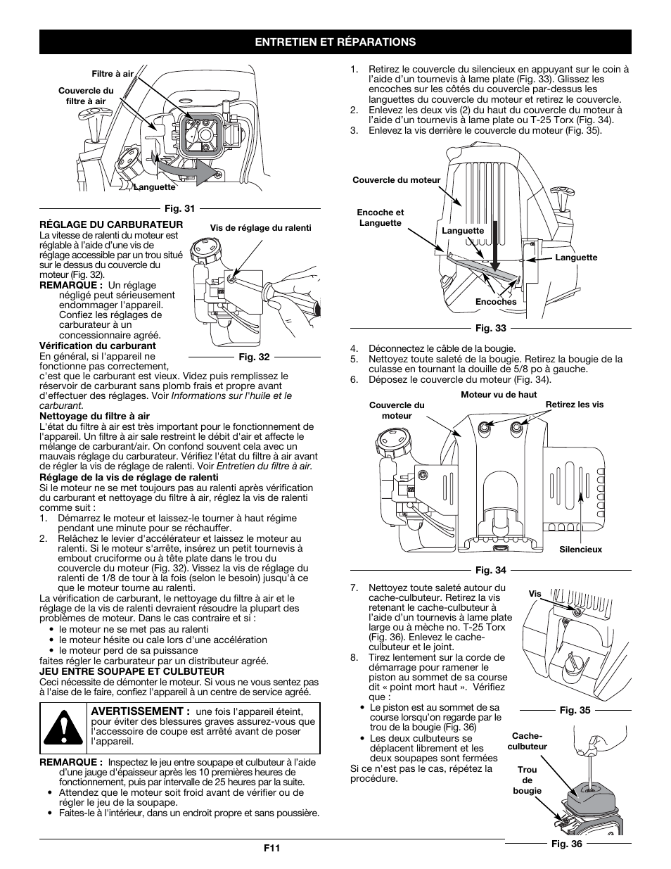 Troy-Bilt PONY TB465SS User Manual | Page 27 / 52