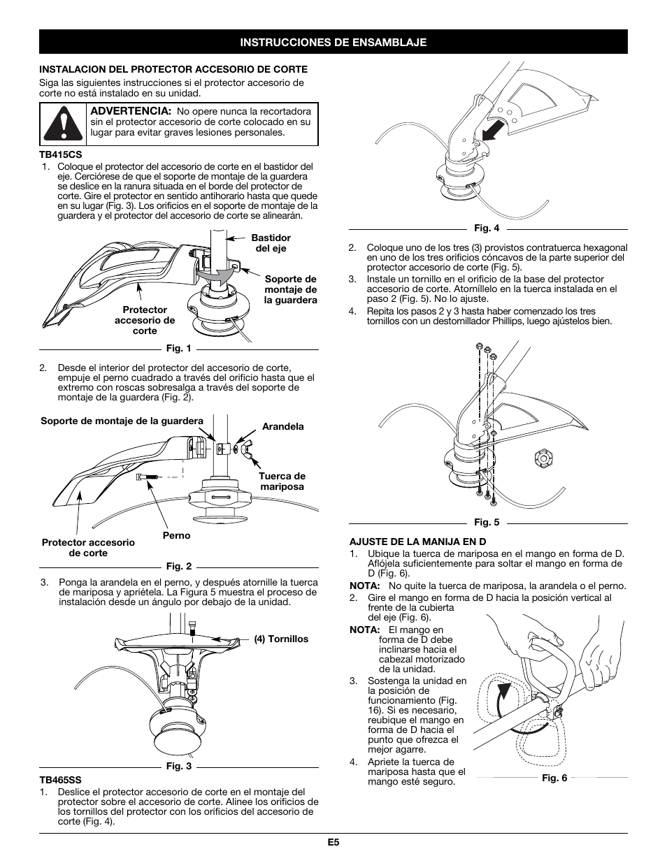 Troy-Bilt PONY TB465SS User Manual | Page 37 / 52