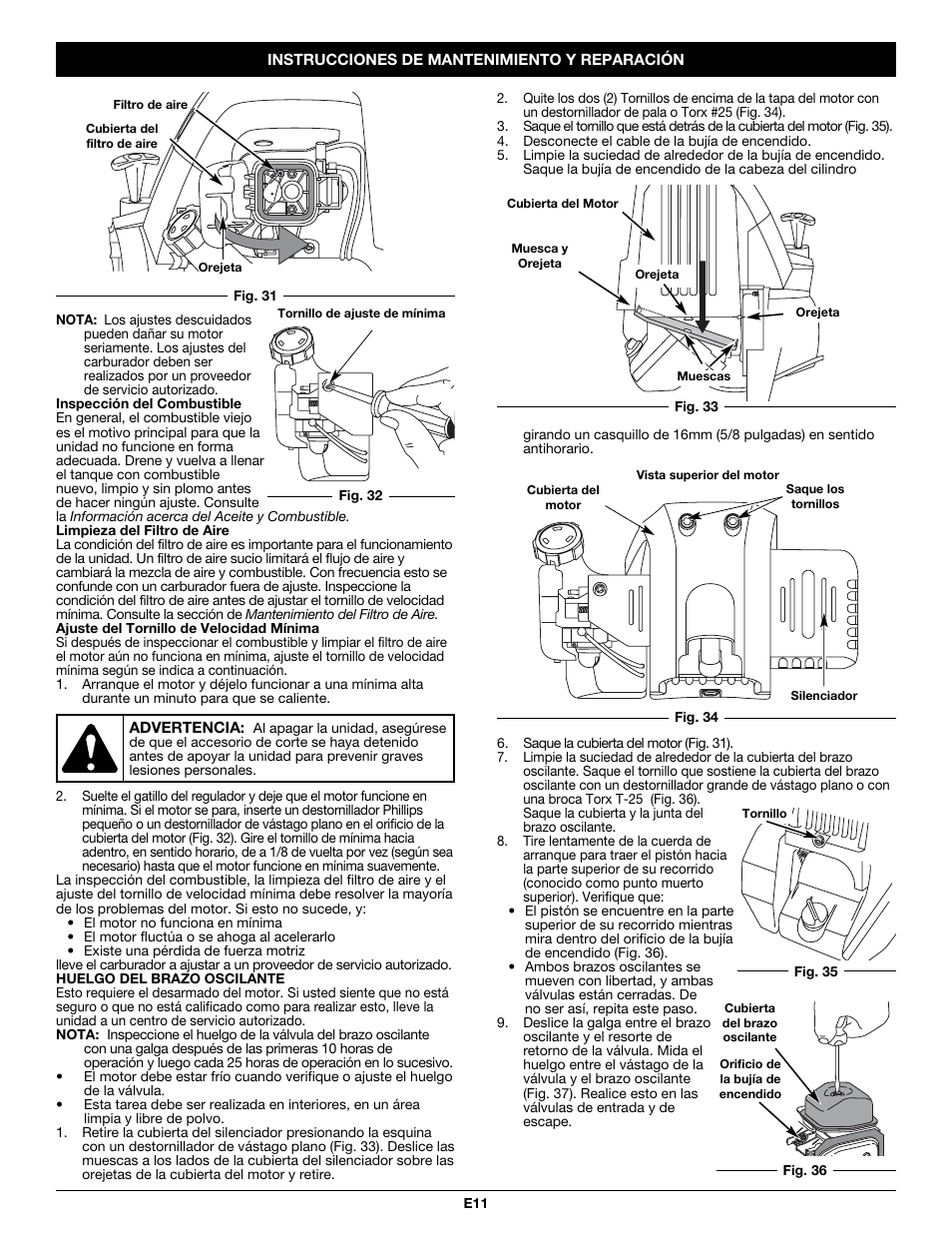 Troy-Bilt PONY TB465SS User Manual | Page 43 / 52