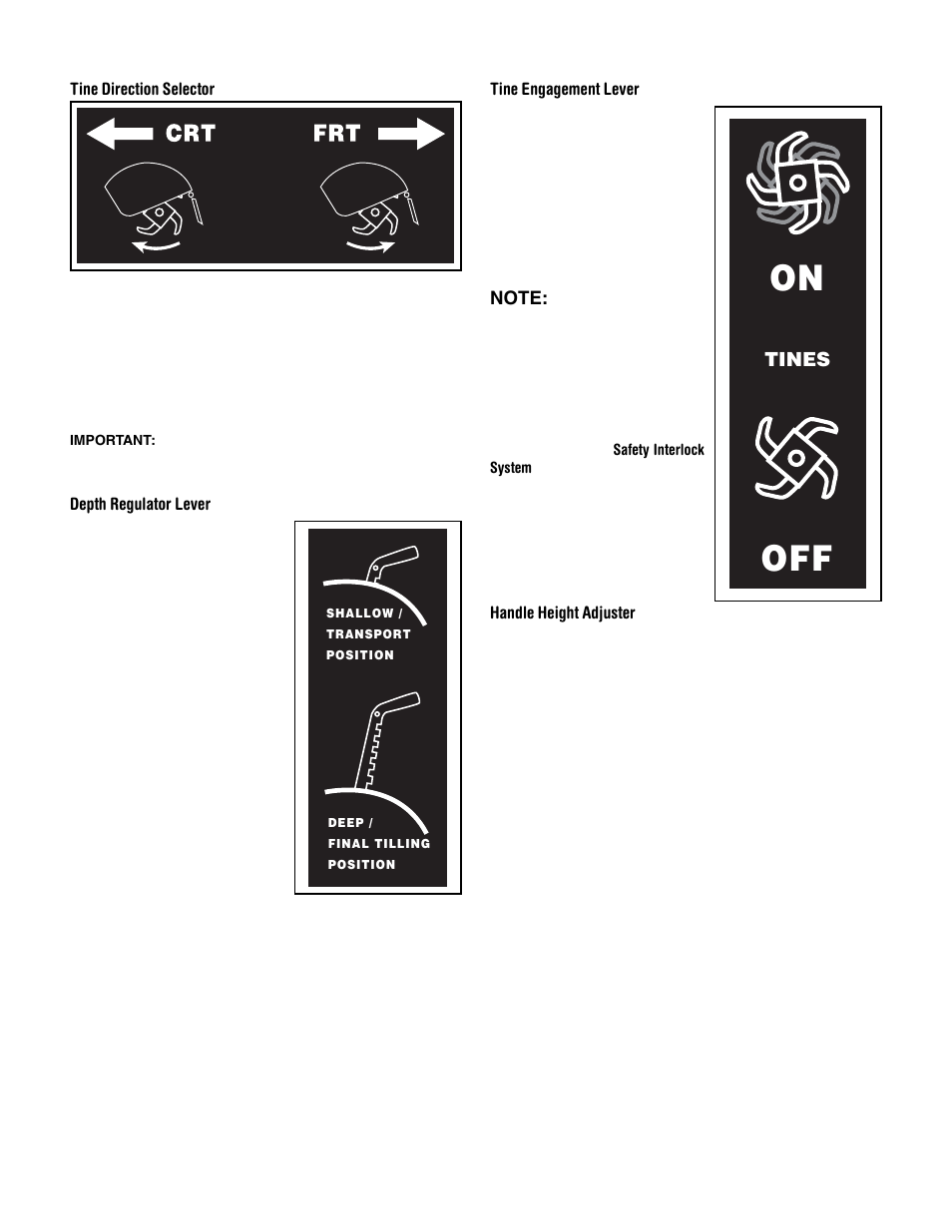 On off | Troy-Bilt 654J User Manual | Page 10 / 32
