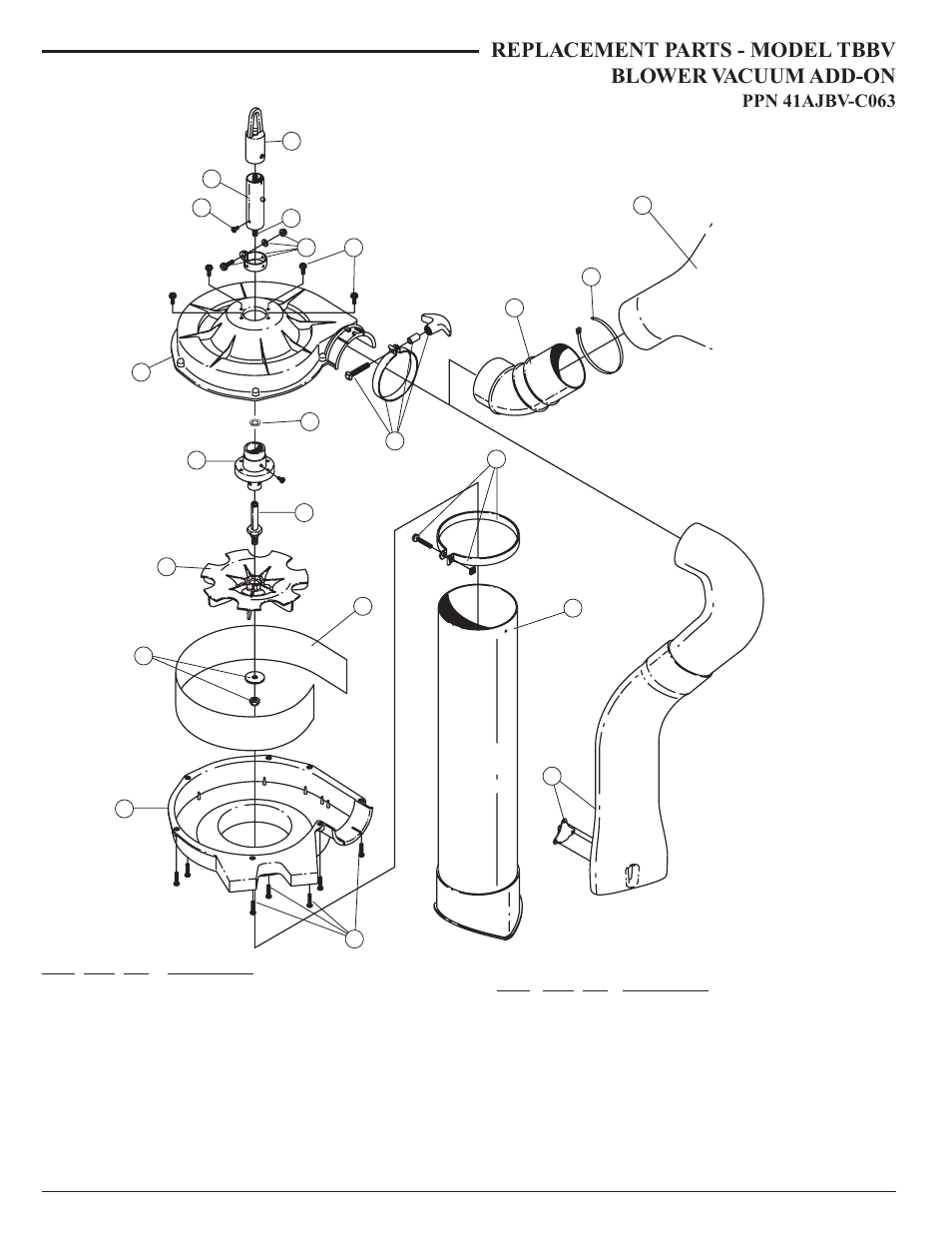 Troy-Bilt TBBV User Manual | Page 35 / 36