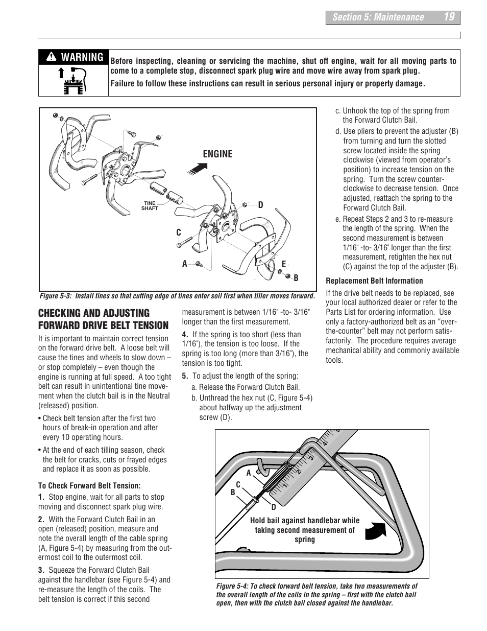 Troy-Bilt 634B-Super Bronco User Manual | Page 19 / 32