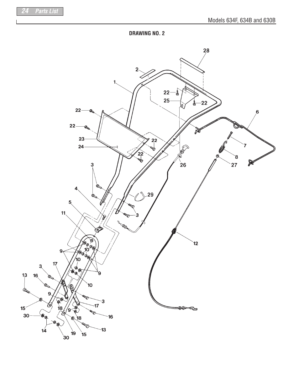 Troy-Bilt 634B-Super Bronco User Manual | Page 24 / 32