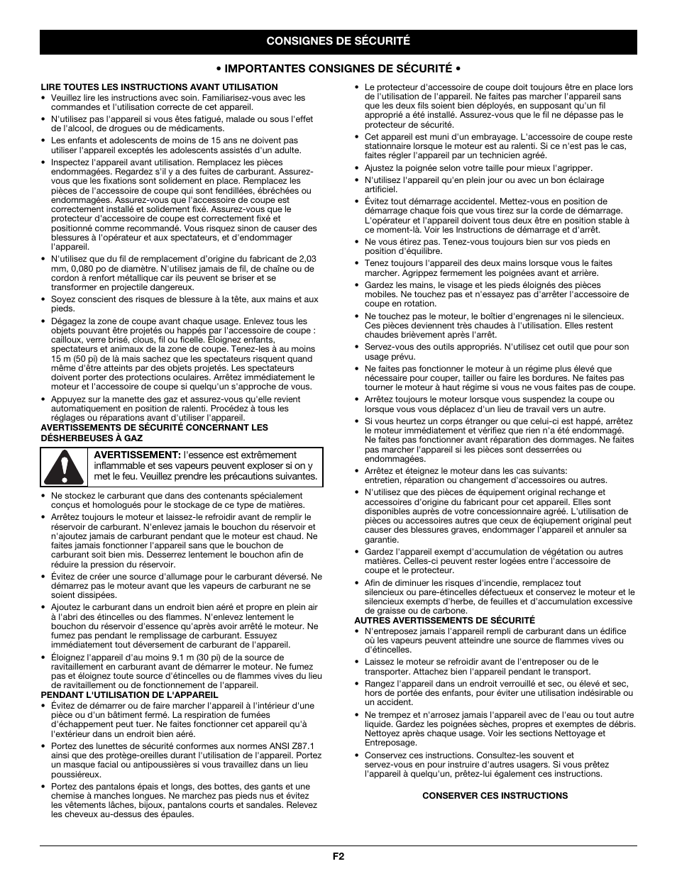 Troy-Bilt TB525CS User Manual | Page 22 / 64