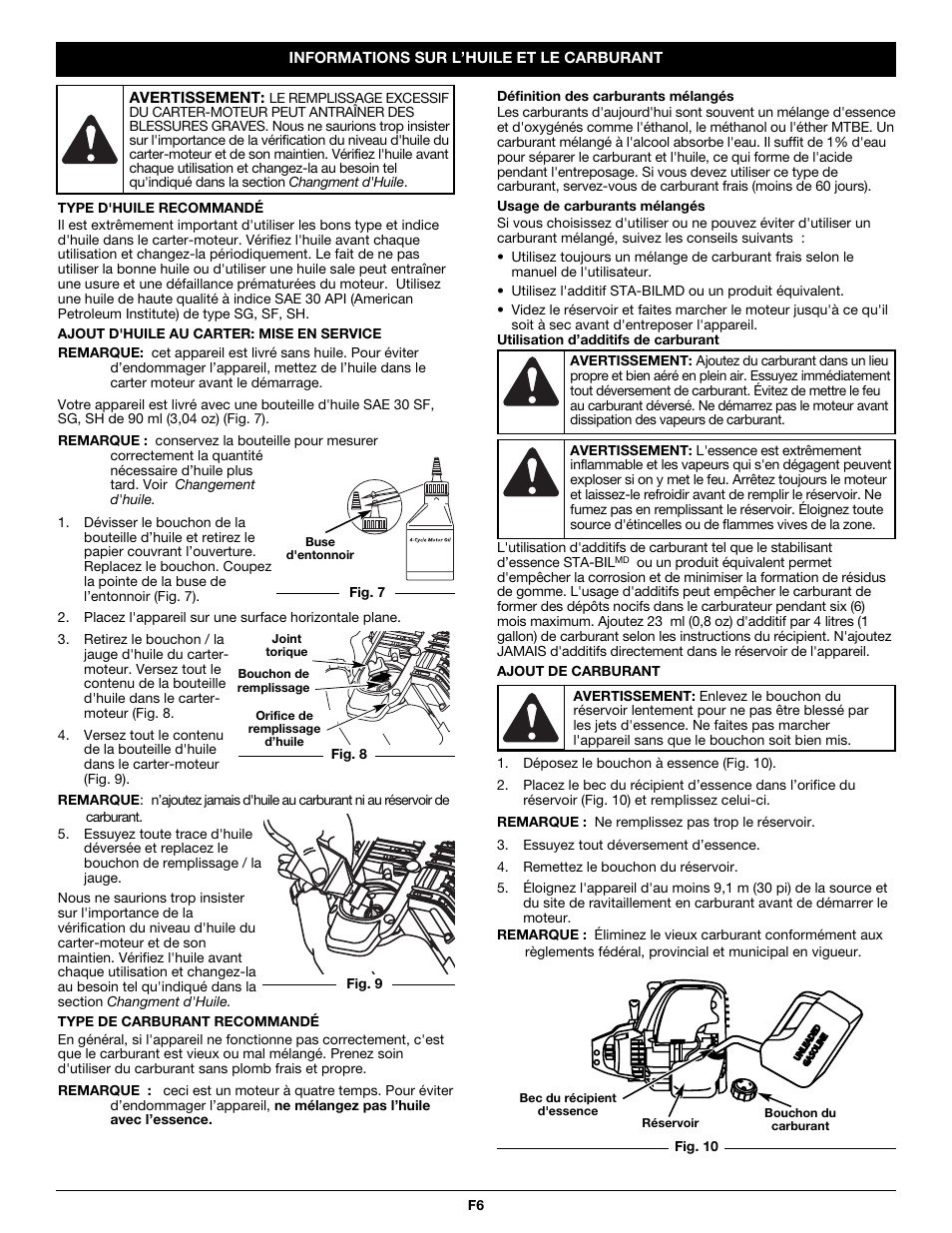 Troy-Bilt TB525CS User Manual | Page 26 / 64
