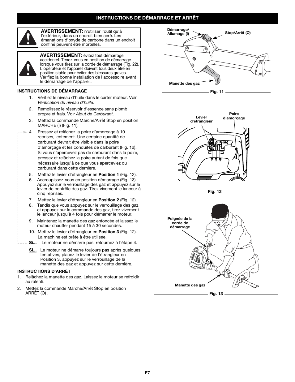 Troy-Bilt TB525CS User Manual | Page 27 / 64