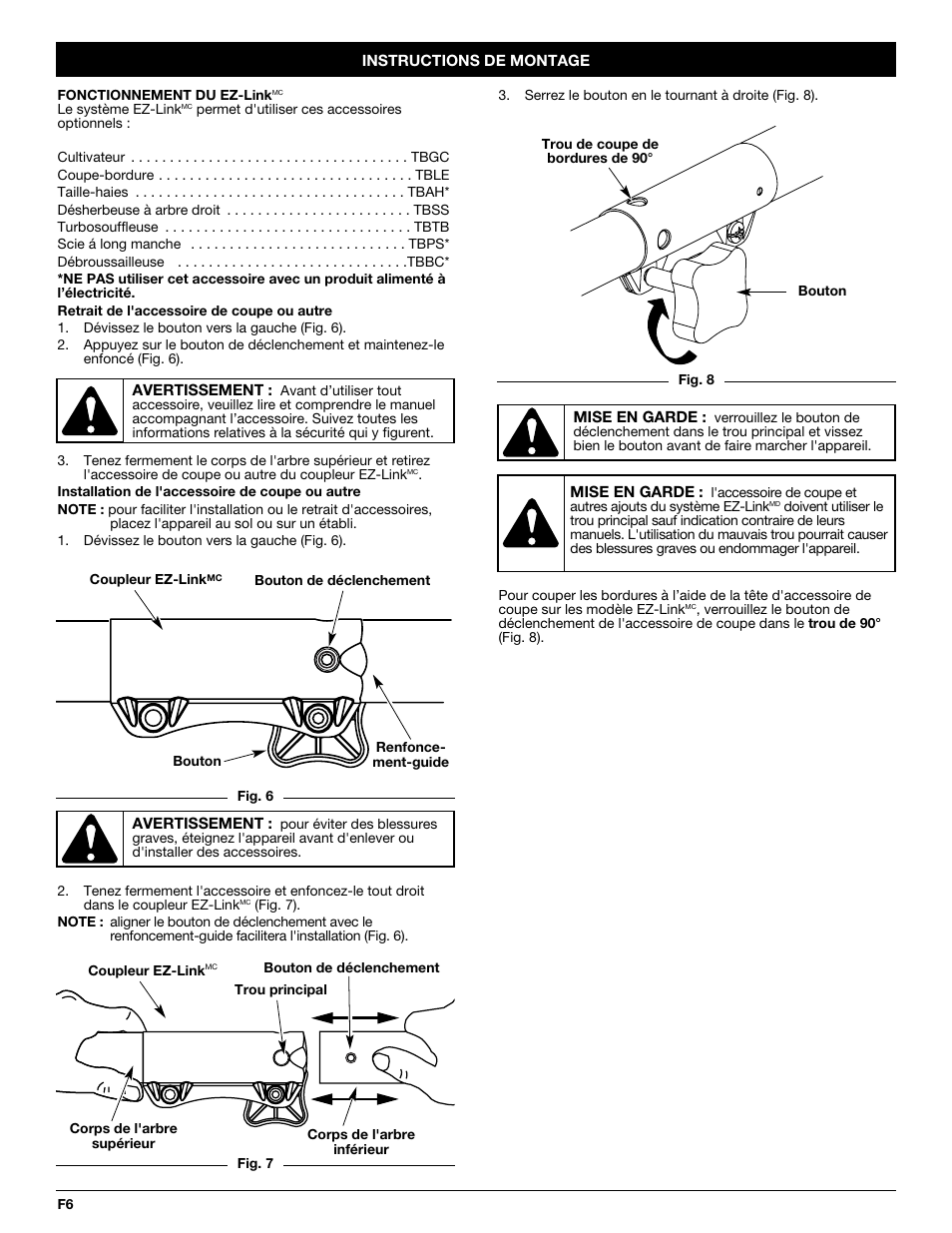 Troy-Bilt TB20CS User Manual | Page 24 / 56