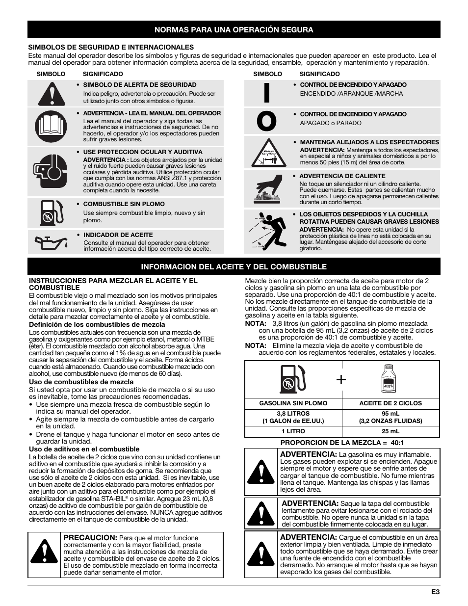 Troy-Bilt TB20CS User Manual | Page 39 / 56