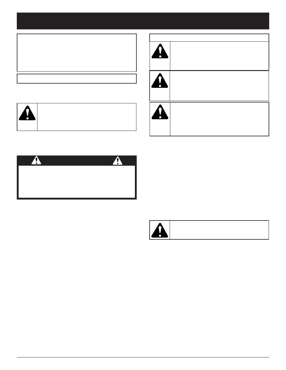 Normas para una operacion segura, Advertencia | Troy-Bilt TB25C5 User Manual | Page 49 / 72