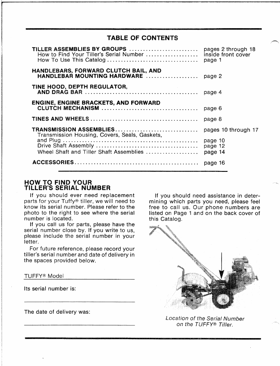 Troy-Bilt 1900634A User Manual | Page 2 / 20