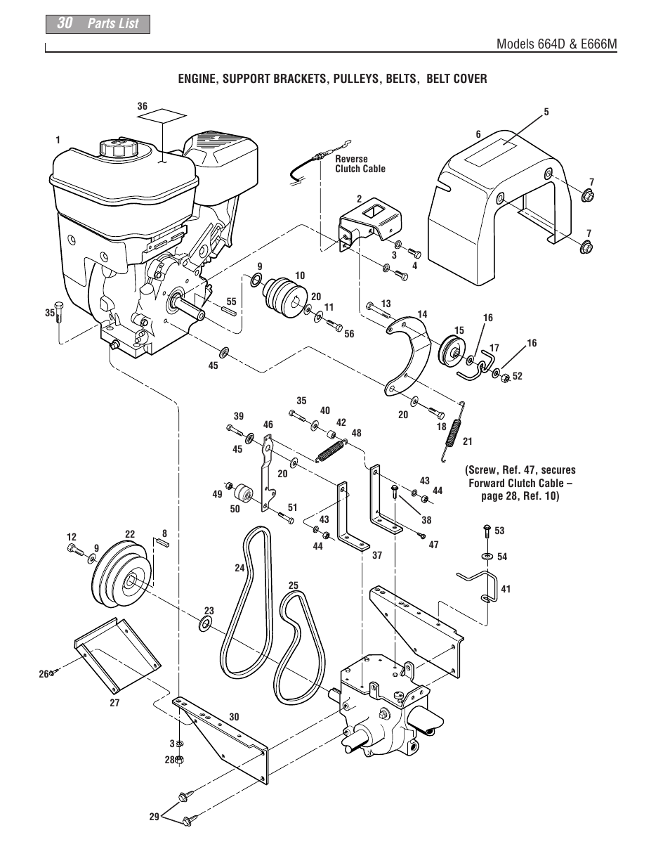 Troy-Bilt 664D User Manual | Page 30 / 44