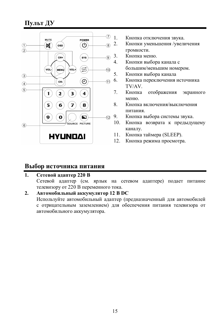 Hyundai H-LCD800 User Manual | Page 15 / 21