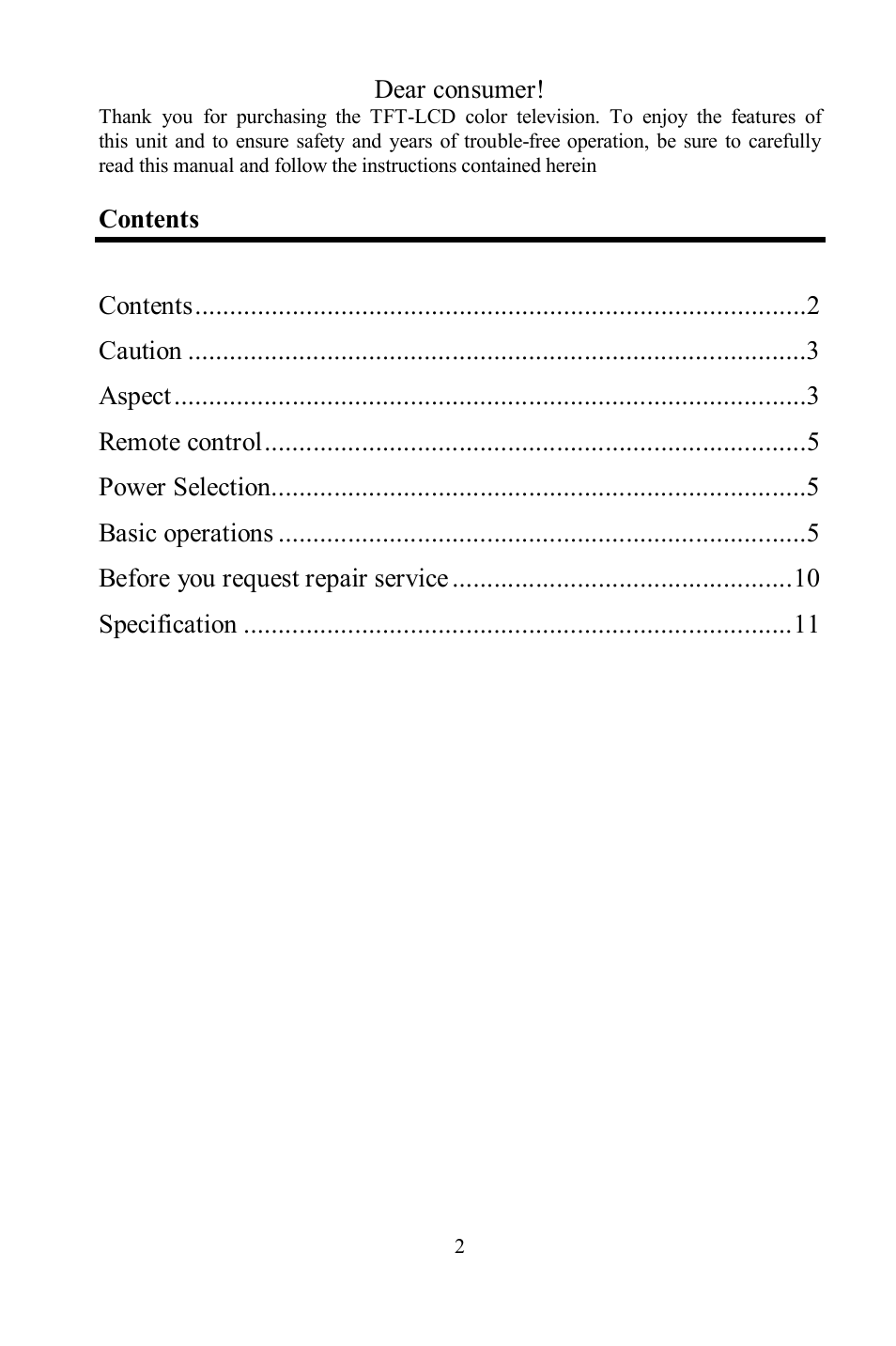 Hyundai H-LCD800 User Manual | Page 2 / 21