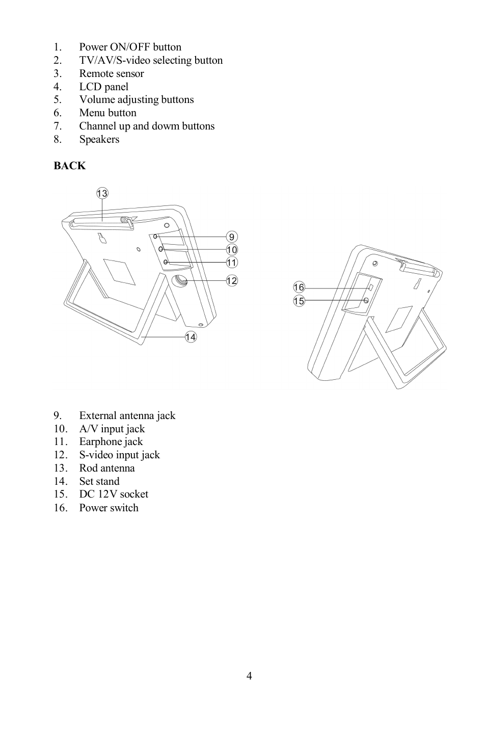 Hyundai H-LCD800 User Manual | Page 4 / 21