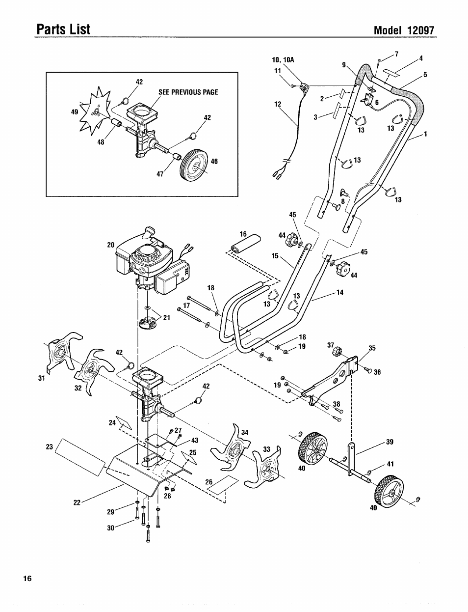 Troy-Bilt 12097 User Manual | Page 16 / 20