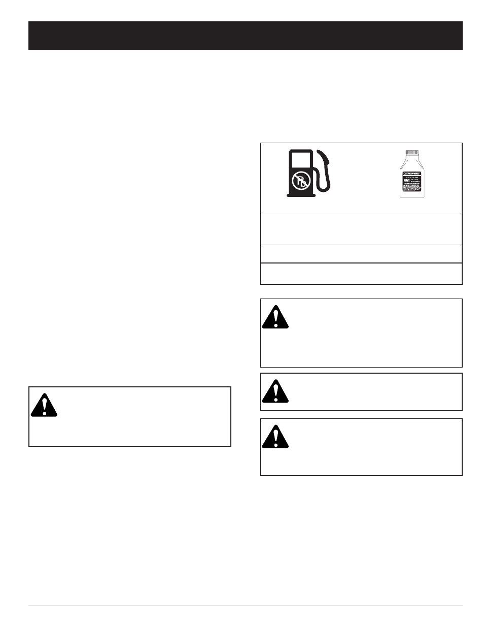 Oil and fuel information | Troy-Bilt TB90BC User Manual | Page 12 / 84