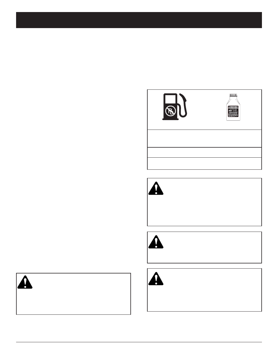 Informations sur l'huile et le carburant | Troy-Bilt TB90BC User Manual | Page 40 / 84