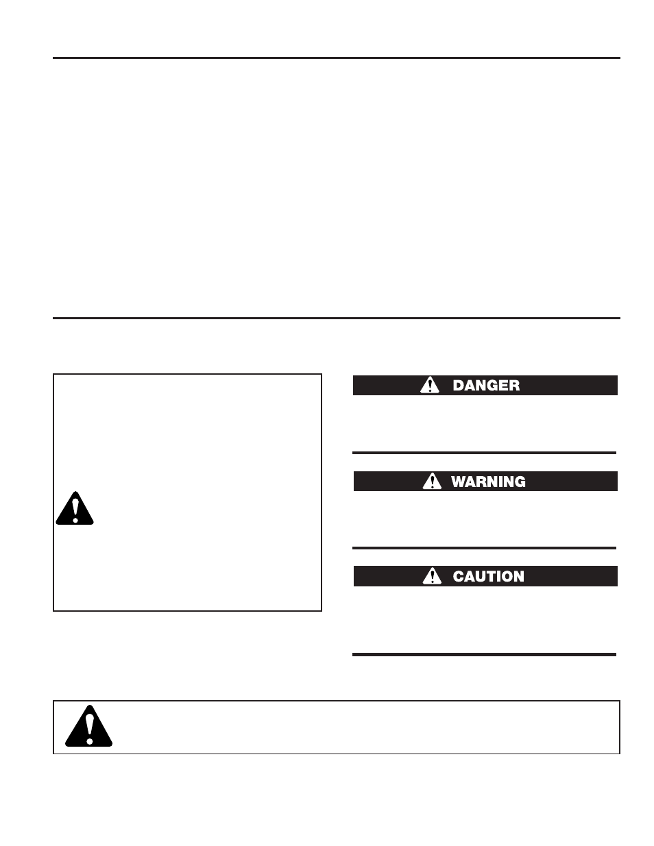 Safety, Service information | Troy-Bilt 41 AM079G063 User Manual | Page 3 / 52