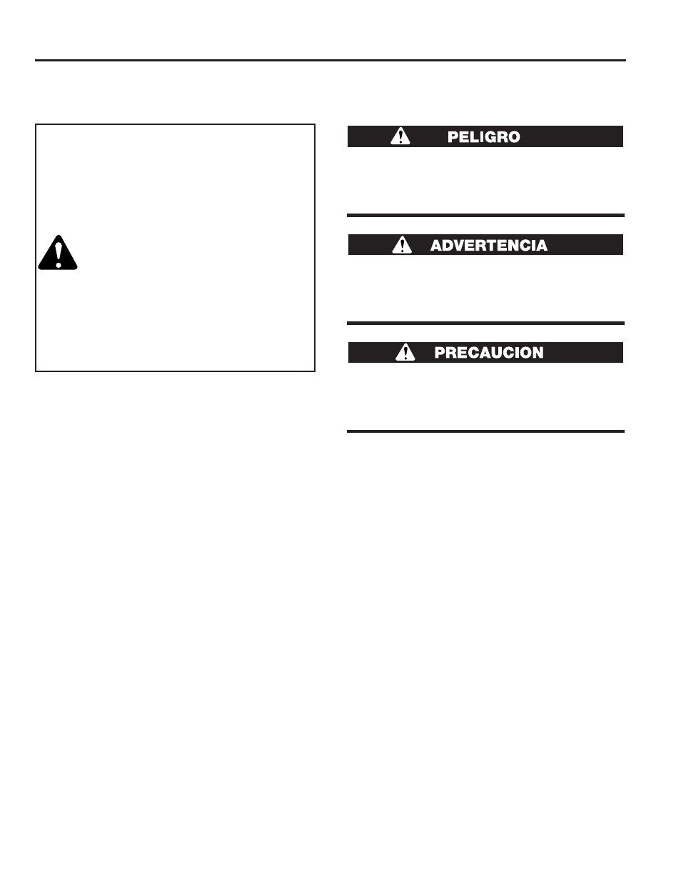 Seguridad, Sección 1, Importante informacion de seguridad | Troy-Bilt 41 AM079G063 User Manual | Page 40 / 52