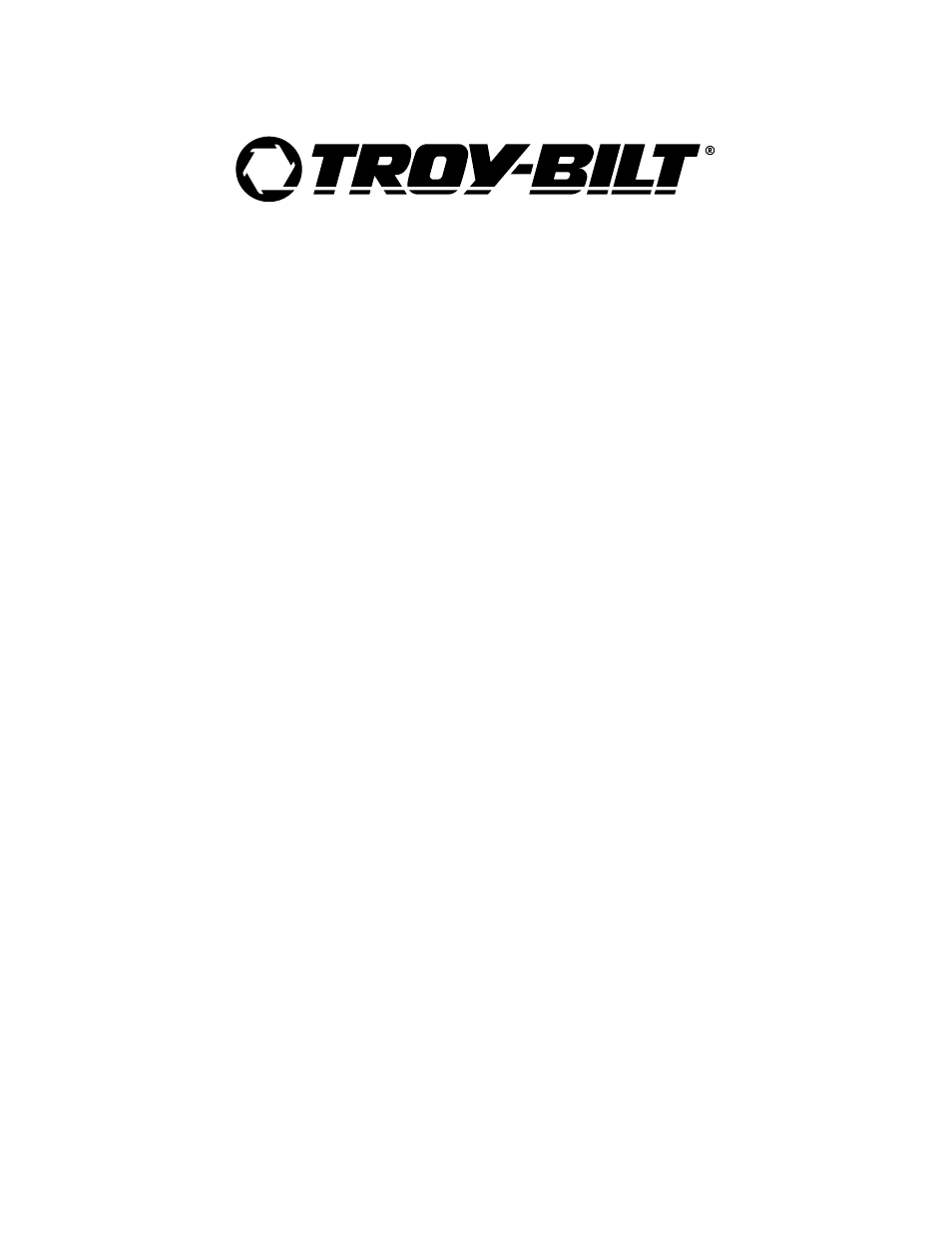 Manufacturer’s limited warranty for | Troy-Bilt 106 User Manual | Page 16 / 16