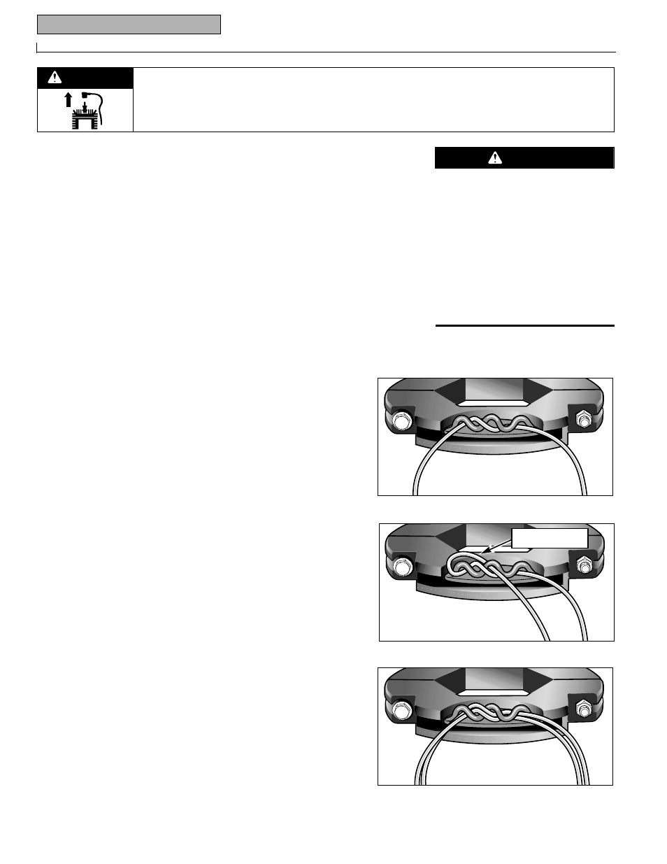 Warning | Troy-Bilt 52065 User Manual | Page 16 / 24