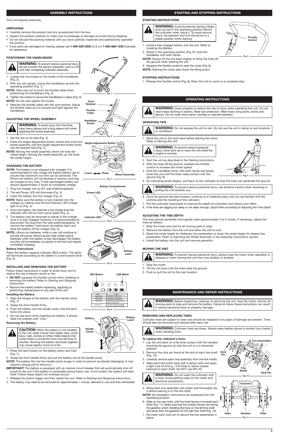 Troy-Bilt TBC57 User Manual | Page 3 / 8