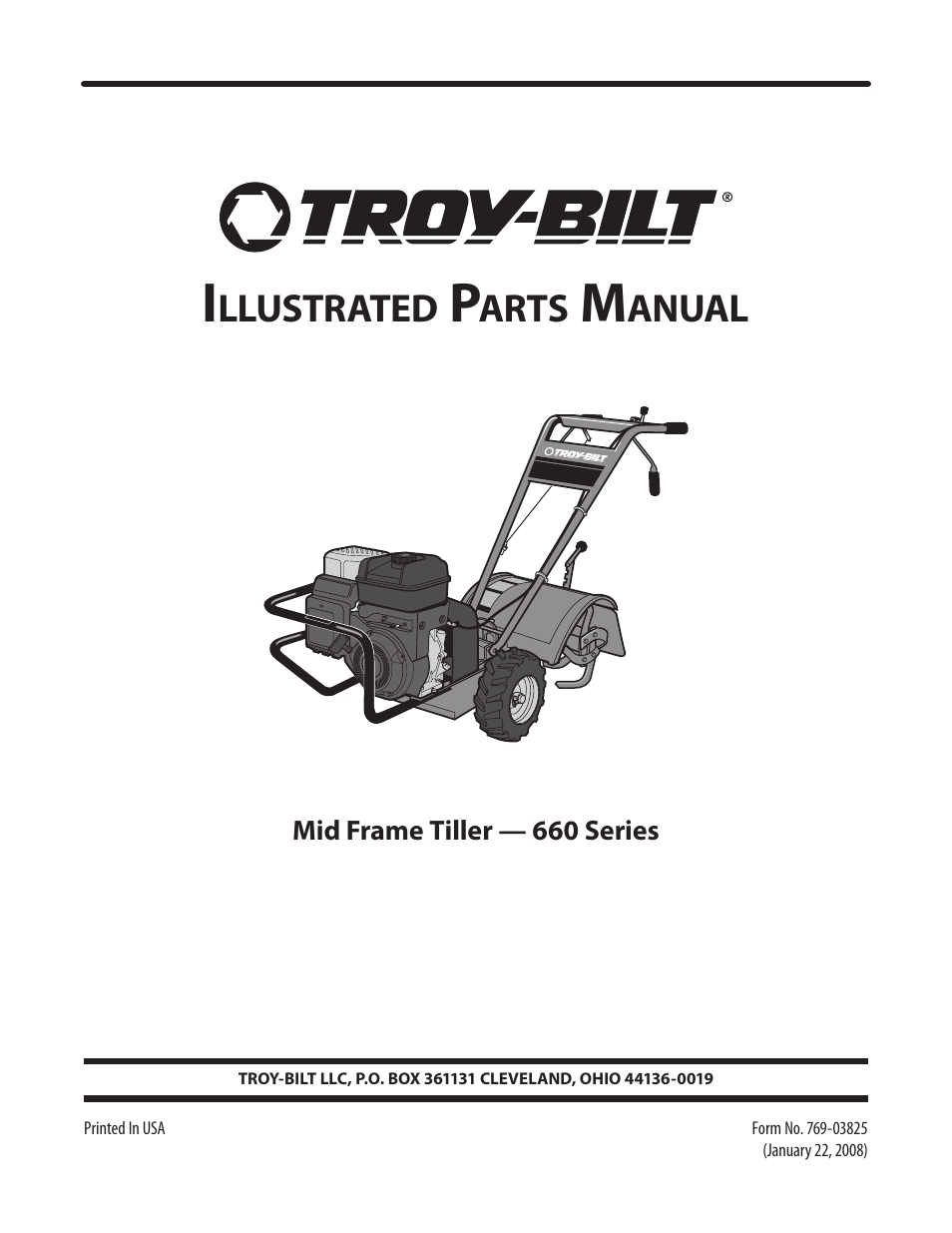 Troy-Bilt 660 User Manual | 12 pages