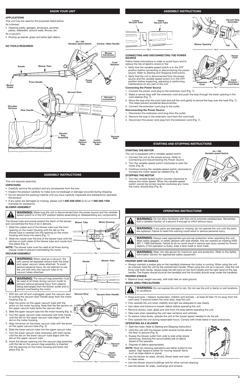 Troy-Bilt TB197BV User Manual | Page 3 / 16