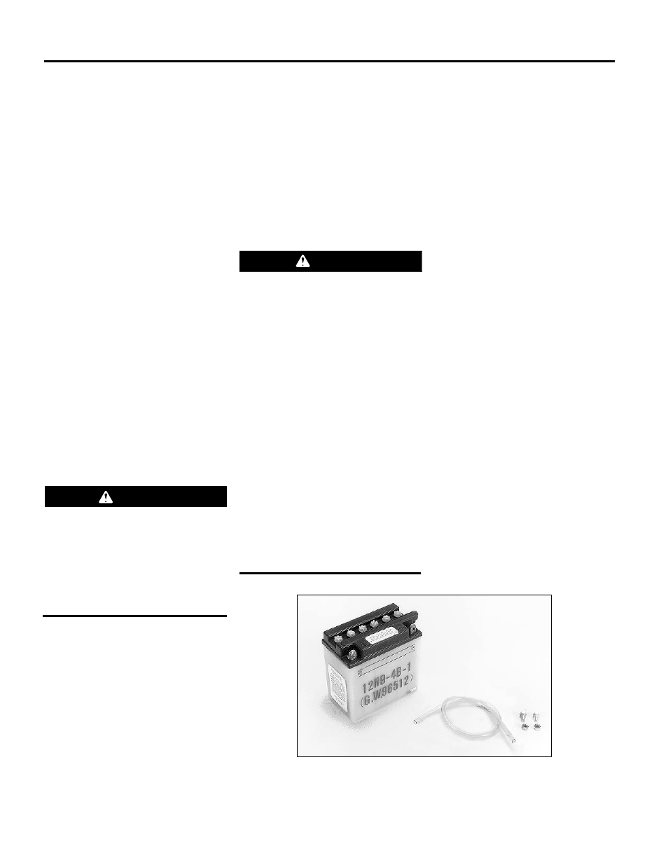 Electric start assembly steps, Warning, Danger | Troy-Bilt 12212 User Manual | Page 10 / 48